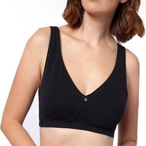 Breezies Modern Cotton Unlined Wire Free Bra 34C